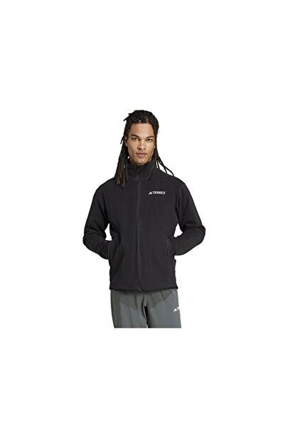 adidas Terrex Mt Ess Fz Fl Чоловіча куртка для активного відпочинку JP0795 Чорна