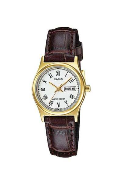 Casio Women's Dress Water Resistant Analog Watch- LTP-V006GL-7BUDF - 25 mm - Brown