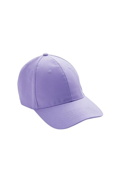 RONIC Lagos Cap Recycled Cotton, 6 Panels, One Size Fits All, Unisex, Lavender