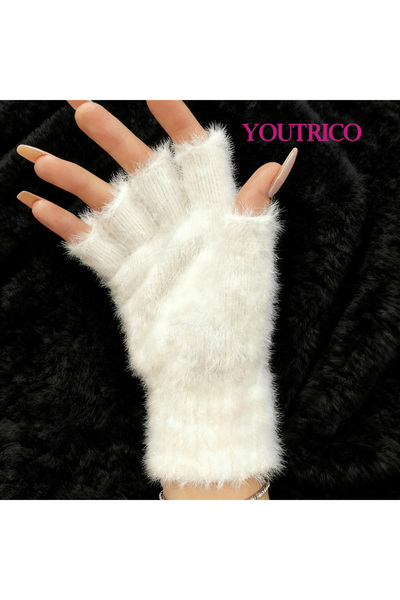 Youtrico Plush Cut Finger Gloves