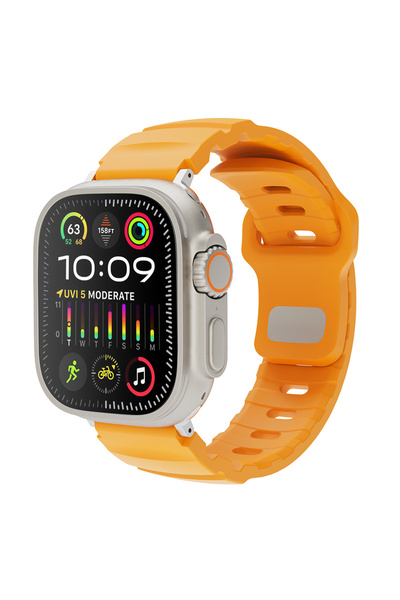 Lopard ساعة أبل سيري 10-11 (42 ملم) سوار 1/2/3/4/5/6/se/7/8/9 (38-40-41 ملم) KD-143 سوار سيليكون