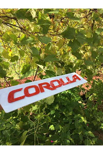 3ALAZERPLEKSİ COROLLA DEKOR PLAKA
