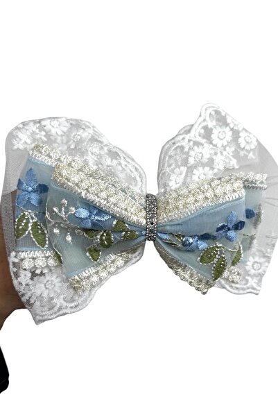 TAKIŞTIR White Color Ribbon Figured Vending Machine Buckle