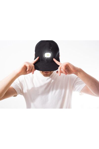 zola Sapca unisex cu LED, 4 moduri diferite de iluminare, reincarcabila prin ...