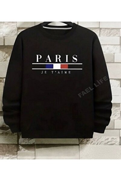 FAEL LİFE UNISEX OVERSIZE GULER ROTUND PARIS JITEAM FEMEI/BĂRBAȚI