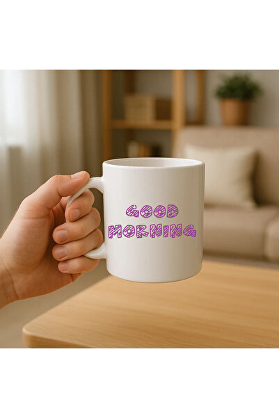 Borambalaj Morning Mug with Good Morning Written on It