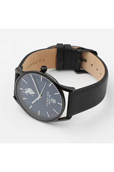U.S. Polo Assn. Ceas analogic pentru bărbați cu curea din piele