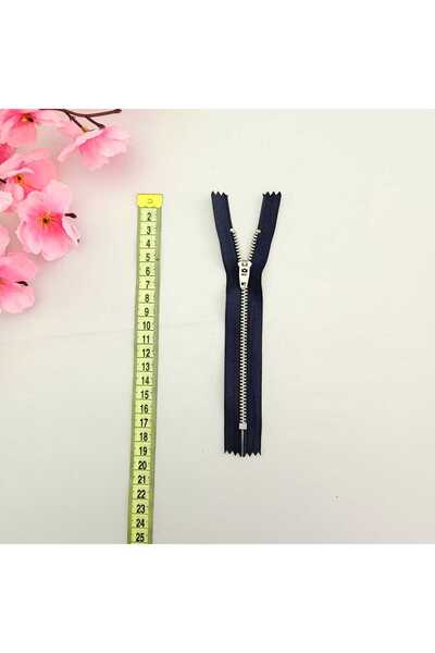 Kaf Kumaş Fermoar cu dinți metalic argintiu |   Fermoar pentru geanta de mana...