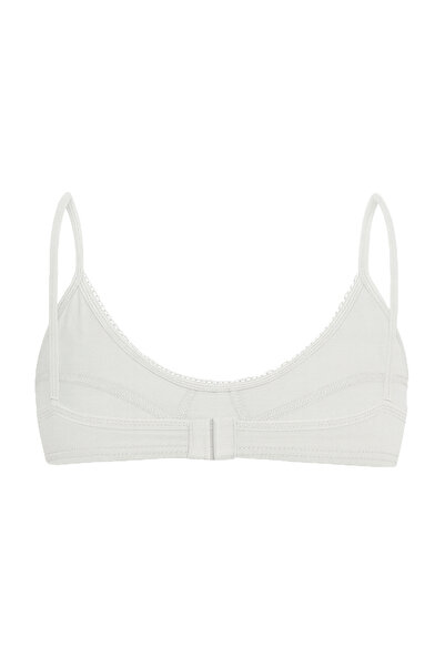 ÖZKAN underwear Özkan 40413 3-Pack Girls' 95% Cotton Non-Padded Non-Wired Training Bra with Thin Straps Es