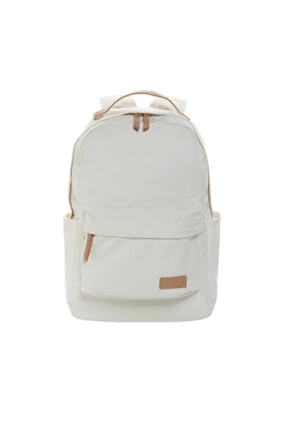 RONIC Casual backpack Ronic, recycled cotton, laptop 14", 43 x 13 x 29 cm, white