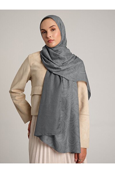 Ayshara Rûmî Sema Koleksiyonu Derin Gölge Çift Taraflı Şal