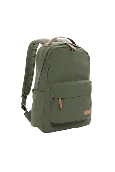 RONIC casual backpack, recycled cotton, fits 14 inch laptop, 43 x 13 x 29 cm, green