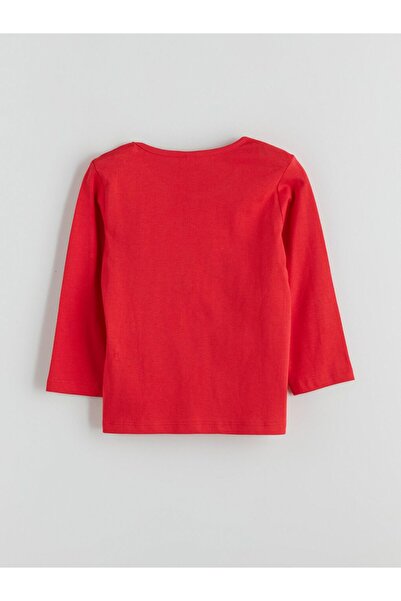 LC Waikiki Lcw Kids Crew Neck Printed Girls' Pajamas Set