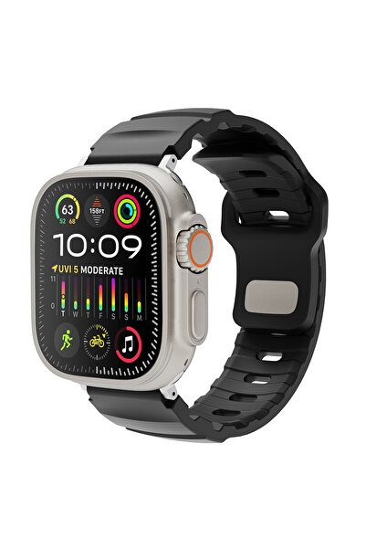 Lopard ساعة أبل سيري 10-11 (42 ملم) سوار 1/2/3/4/5/6/se/7/8/9 (38-40-41 ملم) KD-143 سوار سيليكون