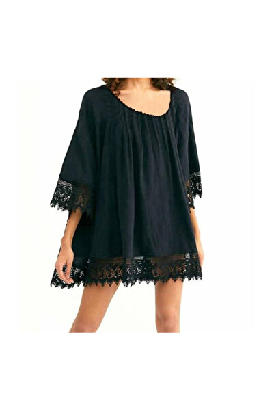 zola Beach dress, sun protection, airy, polyester, length 110 cm, black