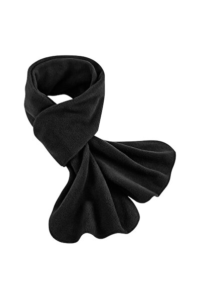 RONIC - Anti-pilling scarf, one size, unisex, black