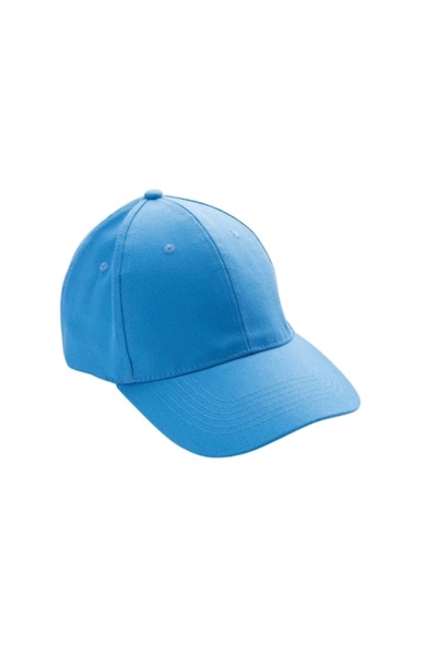 RONIC Lagos cap, recycled cotton, 6-panel, buckle closure, one size, unisex, soft blue
