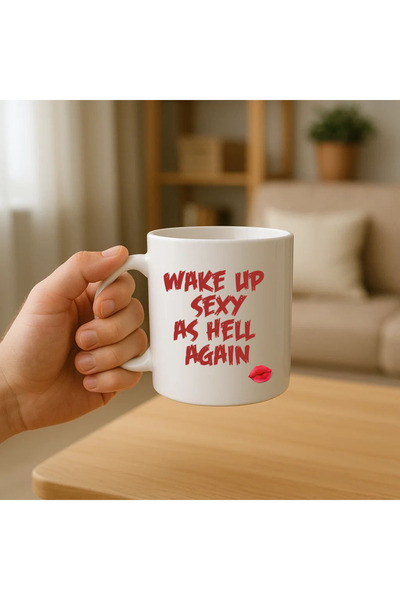 Borambalaj Wakeupsexy Written Mug