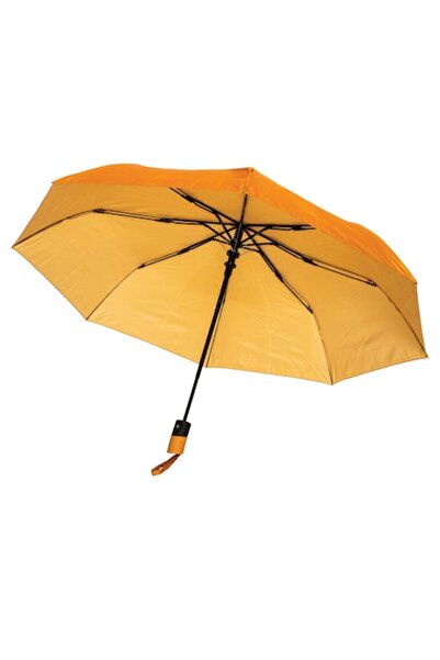RONIC X EcoBella women's mini umbrella, 53 cm, portable, automatic open, orange