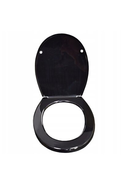 SEPIO Capac wc, model standard, negru, cersanit,