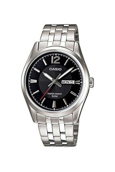 Casio Men's Enticer Watch MTP-1335D-1A - 44 mm - Silver