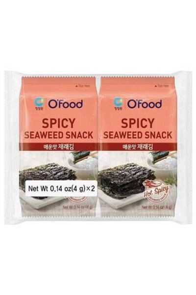 YABANEEZ SPICY SEAWEED SNACK "O'FOOD"