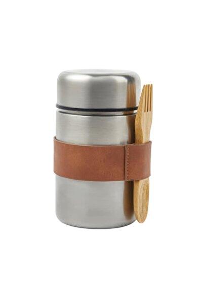 RONIC food thermos 18/8 stainless steel, silver, 0.5 L (15.2x8.8x8.8 cm)