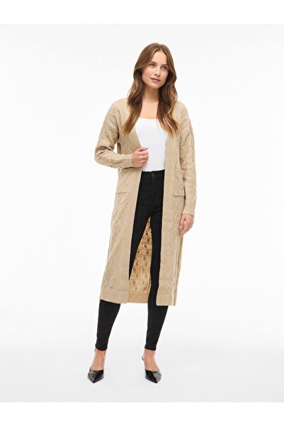 VILA Strickjacke VIPEPA Longline