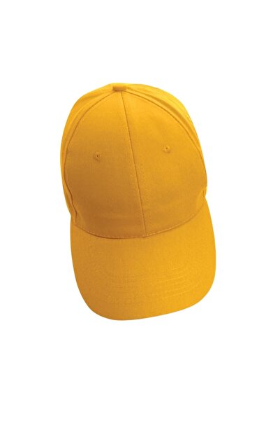 RONIC Cairo cap, recycled cotton, 6-panel, Velcro closure, one size, unisex, yellow