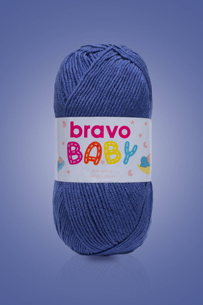 Bravo Baby Haveri Blue 750 Anti Piiling 100 Gr 250 Mt