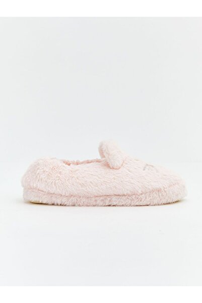 LC Waikiki LCW STEPS Tavşan Figürlü Pelüş Kız Bebek Ev Ayakkabısı