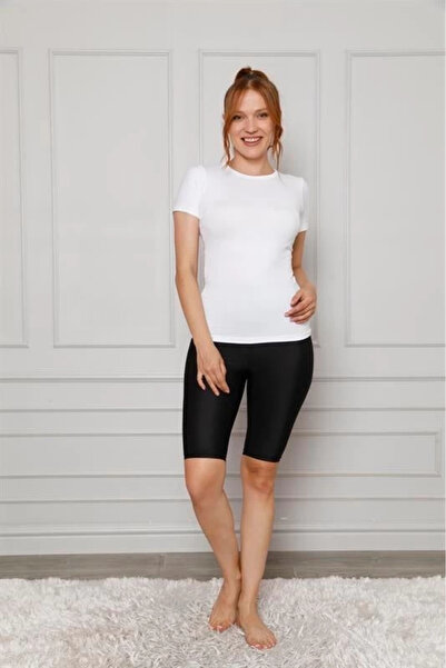 alfa expres Clothing Microfiber Over-The-Knee Leggings Black