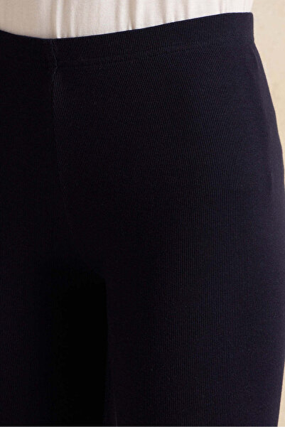 REDTAG Junior Girls Navy Leggings