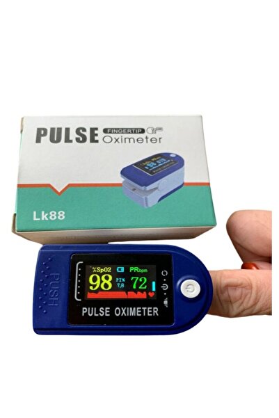 Stone Pulsoximeter LK-88 - Portable Blood Oxygen (SpO2) & Heart Rate Monitor, Blue