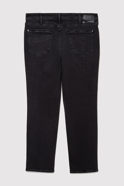 Mavi Men's Plus Size Hasan Smoke Jean Pants Black