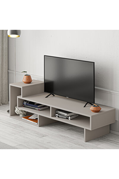 Mourah Home حامل تلفزيون موراه تيترا حتى 43 بوصة - موكا فاتح