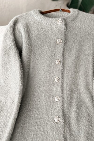 Poliyance Marya Gray Long Cardigan