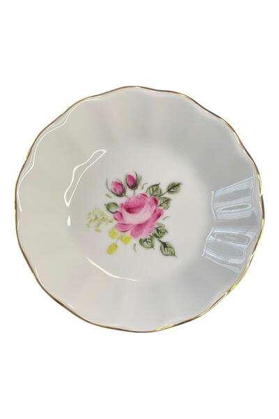 ELA'S CONCEPT 1 Adet Sedefli El Yapımı Çay Tabağı