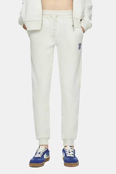 UCLA MARAIS Γυναικείο παντελόνι φόρμας με ελαστικό πόδι με συρρικνωμένο κούρεμα με τύπωμα Standard Fit