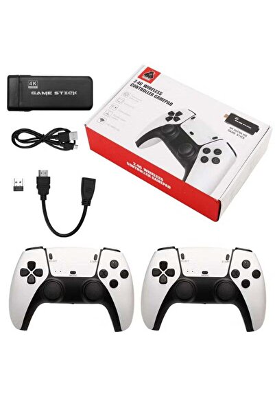 Generic M8 Pro Game Stick 4K HDMI Retro TV Console - 2.4G Wireless Controller, 20,000+ Games