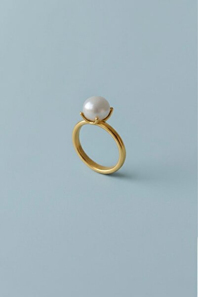 DURAN TAKI TASARIM Gerçek İnci Gümüş Yüzük