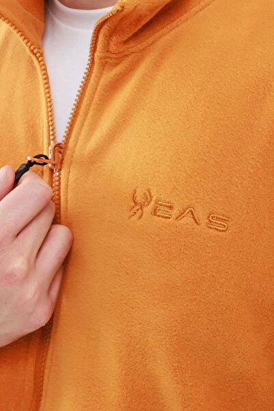 2AS Saka Full Zip Men's Fleece Sweatshirt Gold
