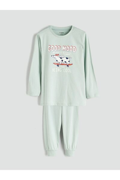 LC Waikiki Lcw Kids Printed Boys' Pajama Set