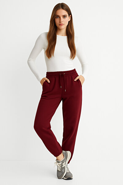 Rich Women's 100% Cotton Two Thread Basic Sweatpants