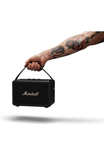Marshall Kilburn II Black N Brass Portable Bluetooth Speaker