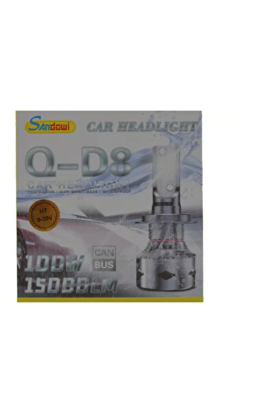XL Set of 2 D8 H7 200W 30000 lumens canbus car bulbs