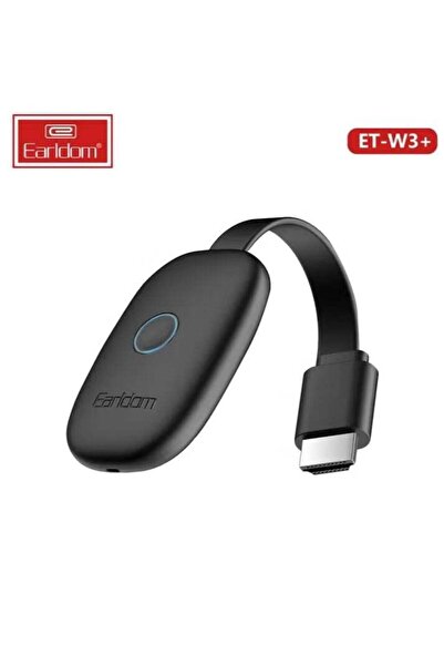 Earldom محول HDMI AV لاسلكي W3+ لأجهزة Android وiOS وWindows