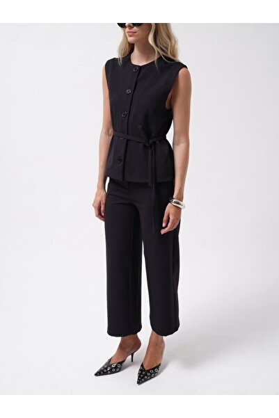 Kanonik Education Belted Woven Vest