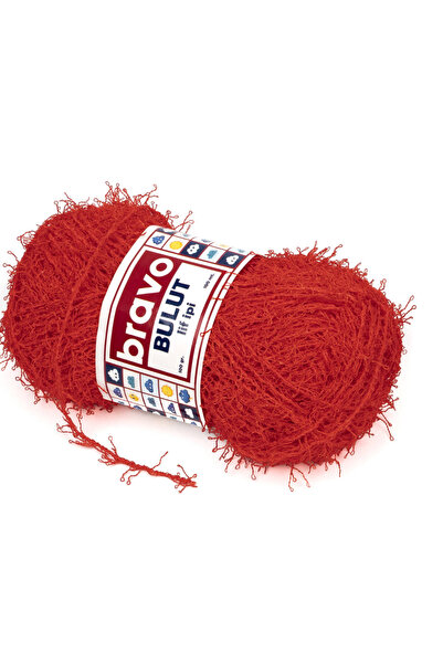 Bravo Bulut 408 Pomegranate Flower Hard Fiber Yarn 100 Gr 100 Mt Knitting Yarn