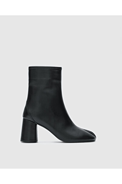 Cecia Tabi Hakiki Deri Bot Siyah